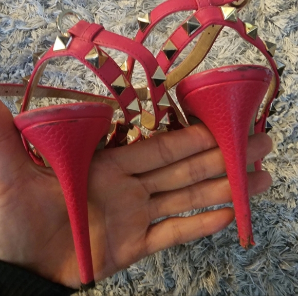 Valentino rockstud in pink 37 - Picture 2 of 5